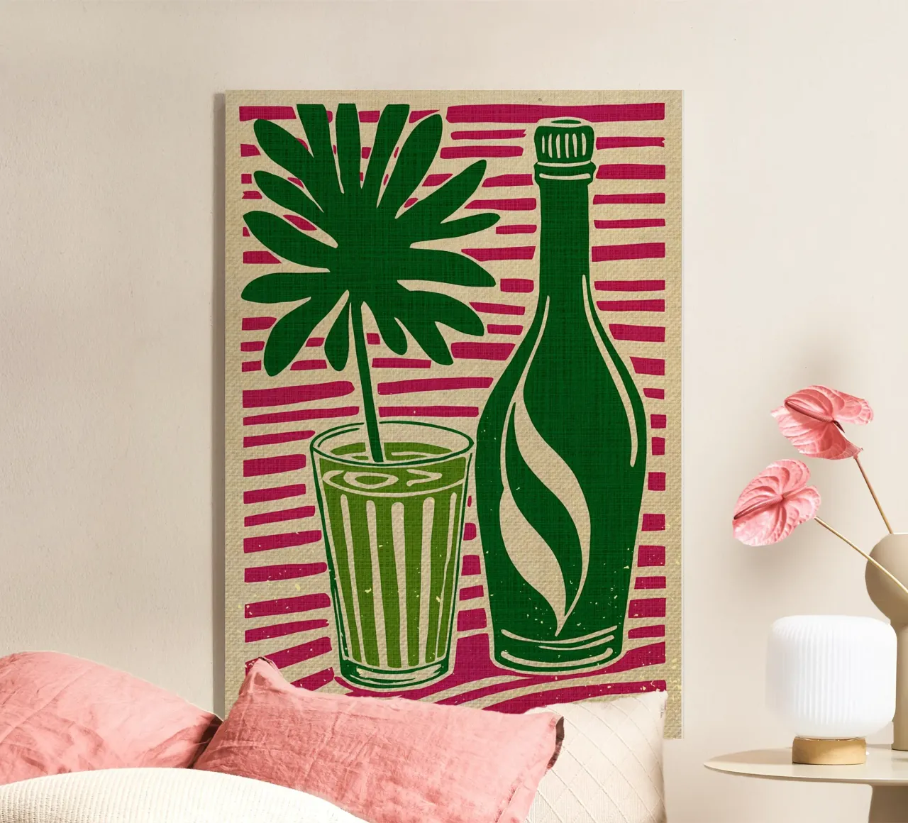 Hawaii Matcha Latte Acryl-Glas von Providence Mbabazi Studio