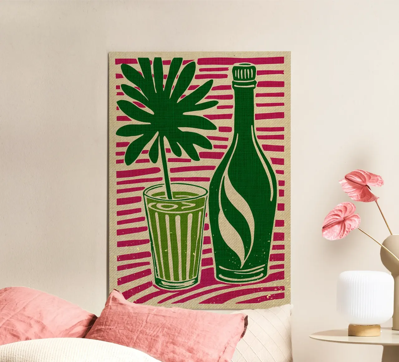 Hawaii Matcha Latte Poster von Providence Mbabazi Studio