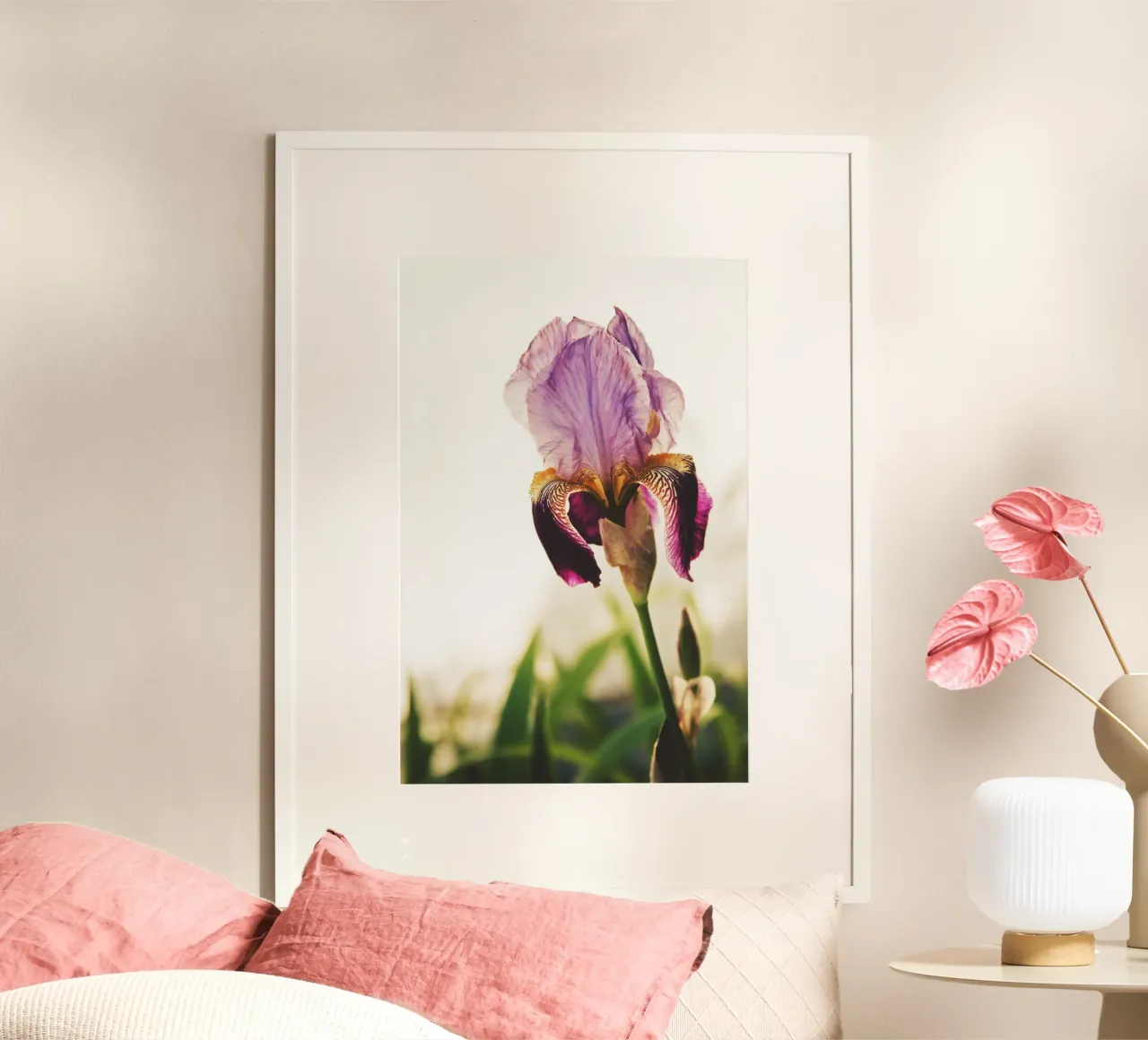 Poesia in fiore selvaggio carta hahnemühle da PhotoVibe Decor
