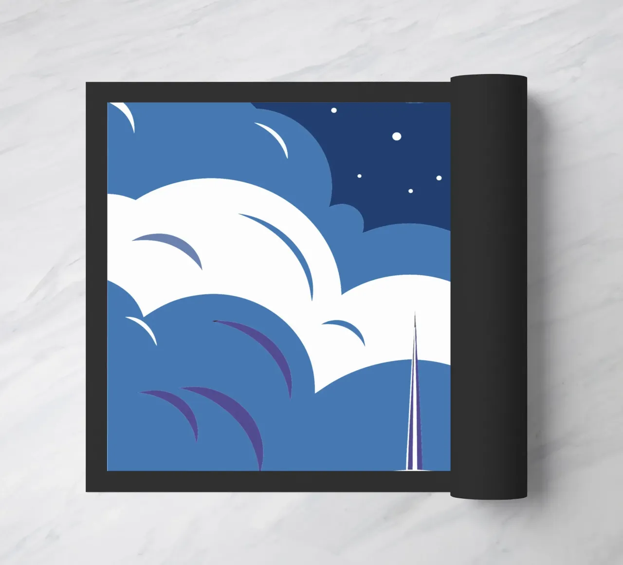 Planeet Aarde deurmat van STORE PRESENCE