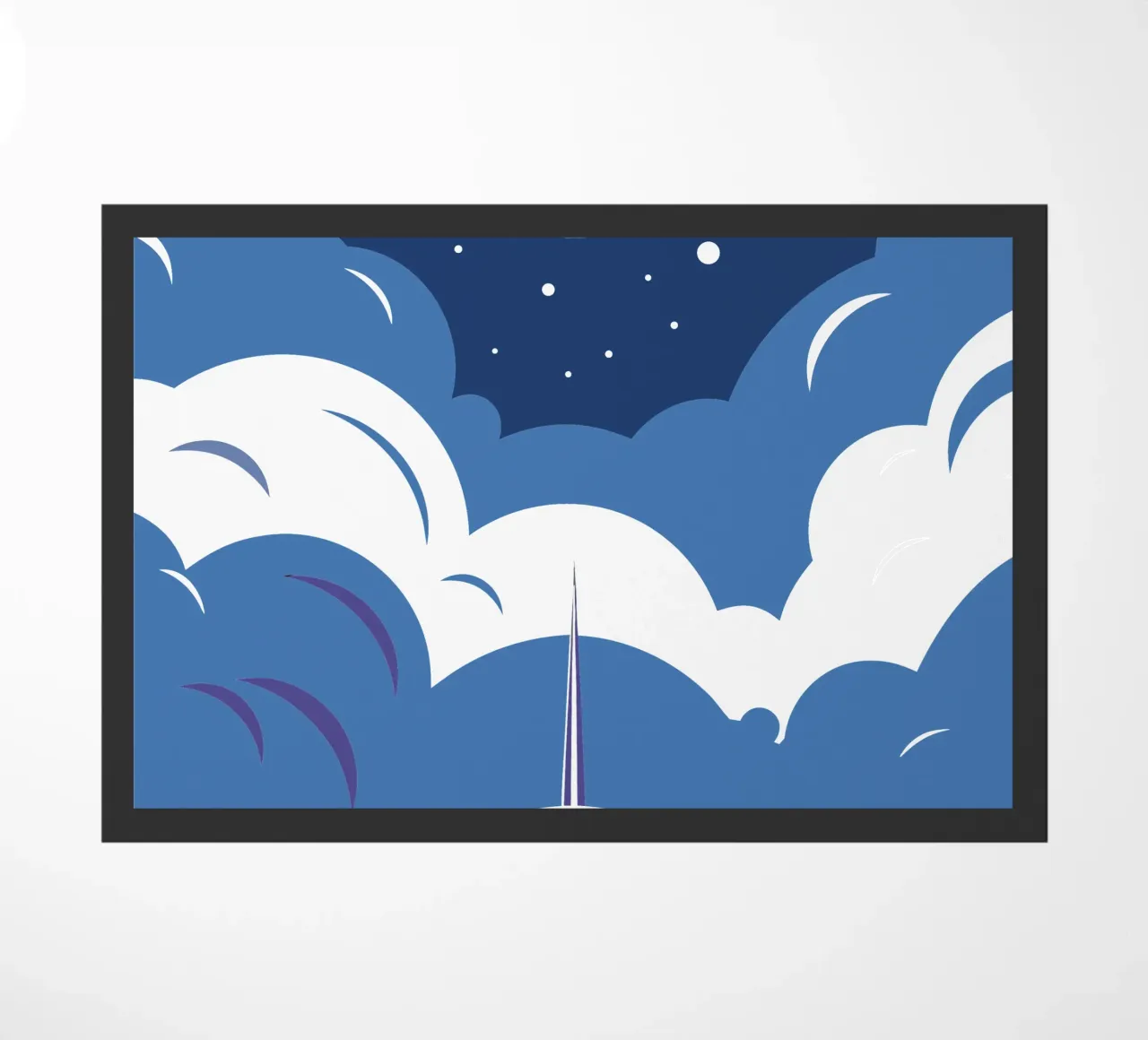 Planeet Aarde deurmat van STORE PRESENCE