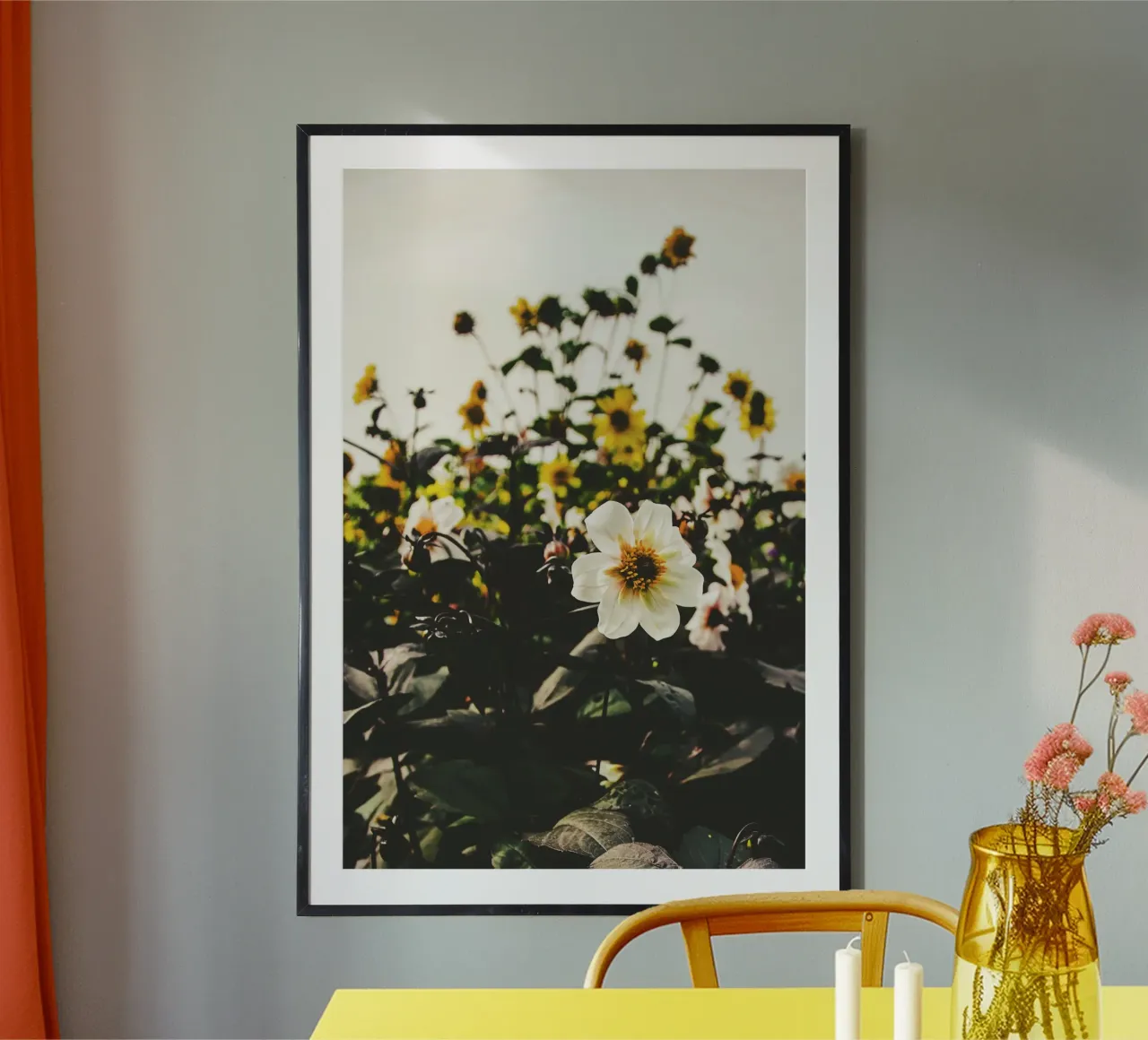 Poesia in fiore selvaggio poster da PhotoVibe Decor
