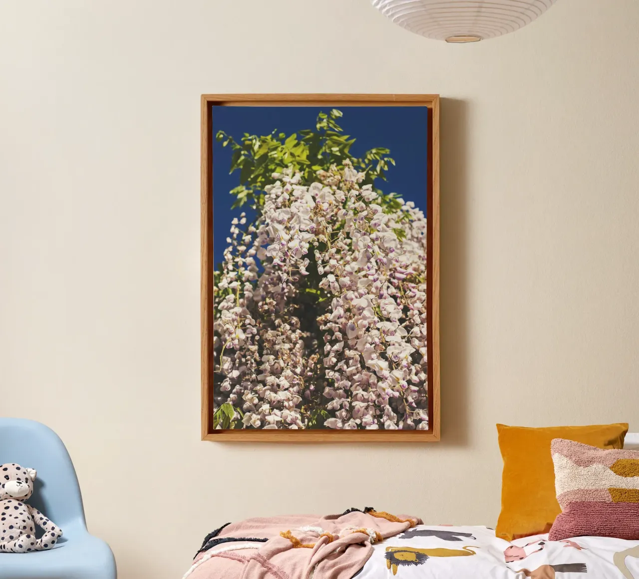 Poesia in fiore selvaggio tela con Cornice a cassetta da PhotoVibe Decor