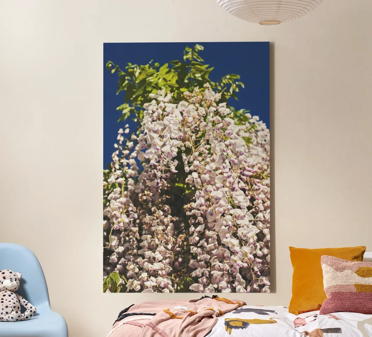 Poesia in fiore selvaggio tela con Cornice a cassetta da PhotoVibe Decor
