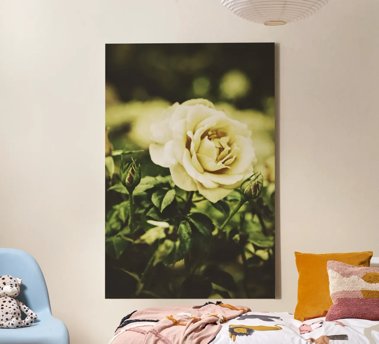 Poesia in fiore selvaggio tela con Cornice a cassetta da PhotoVibe Decor