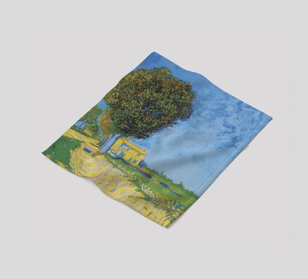 Viale di Arles con le case di Vincent van Gogh coperta in pile da Art History