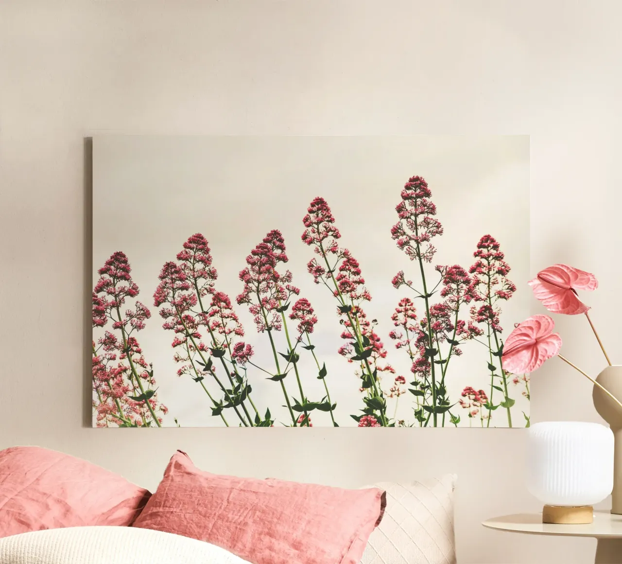 Poesia in fiore selvaggio tela con Cornice a cassetta da PhotoVibe Decor