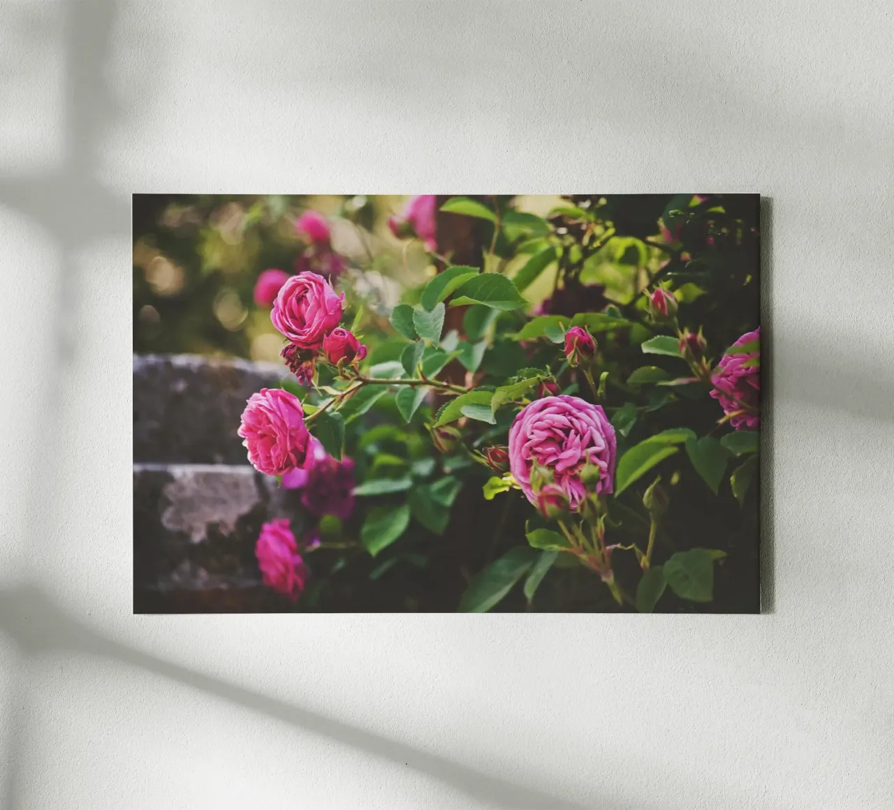 Poesia in fiore selvaggio tela con Cornice a cassetta da PhotoVibe Decor