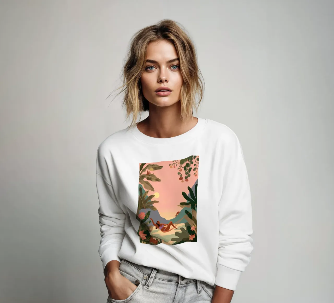 Hammock in Paradise Sweatshirt von Clara August