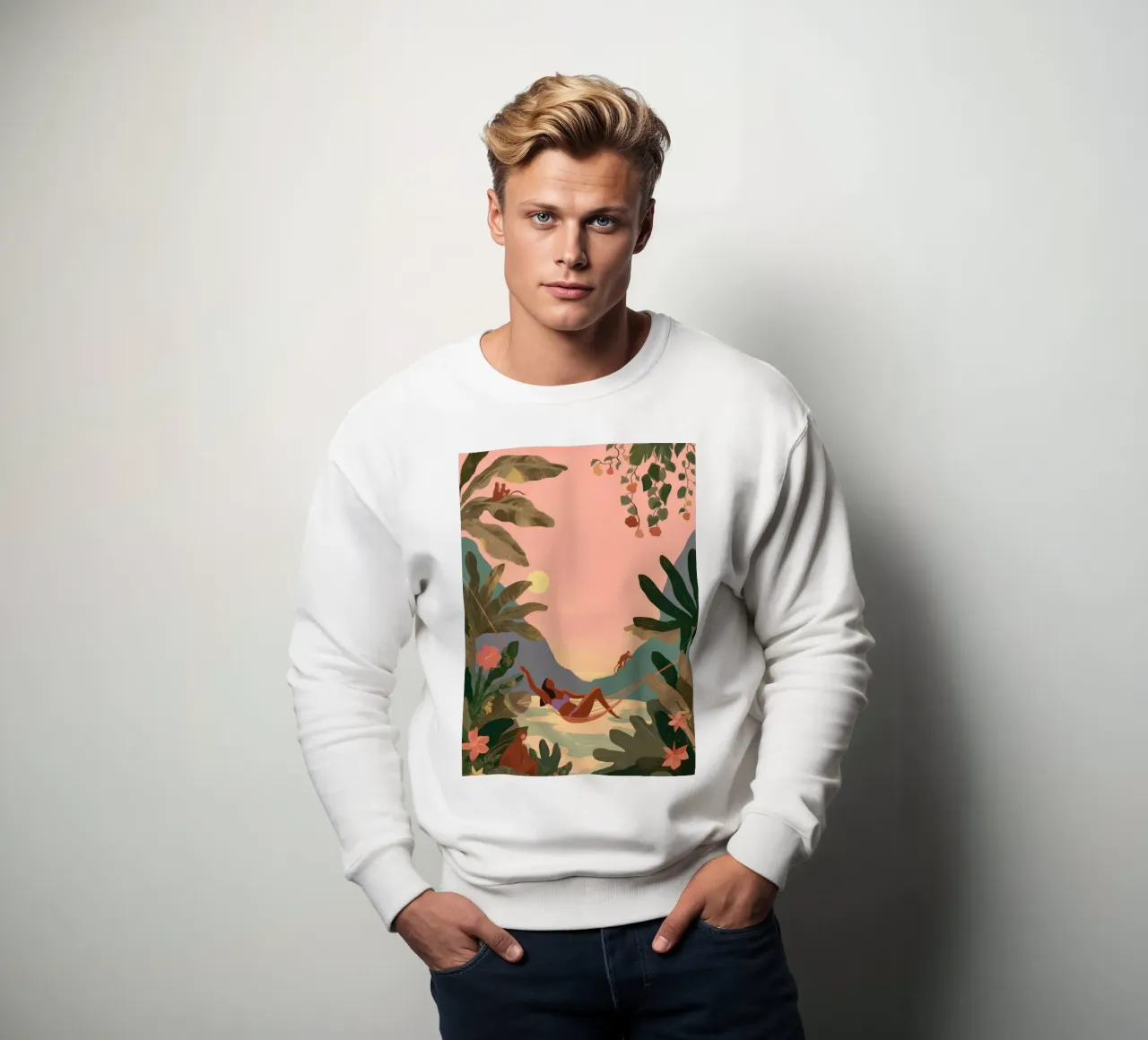 Hammock in Paradise Sweatshirt von Clara August