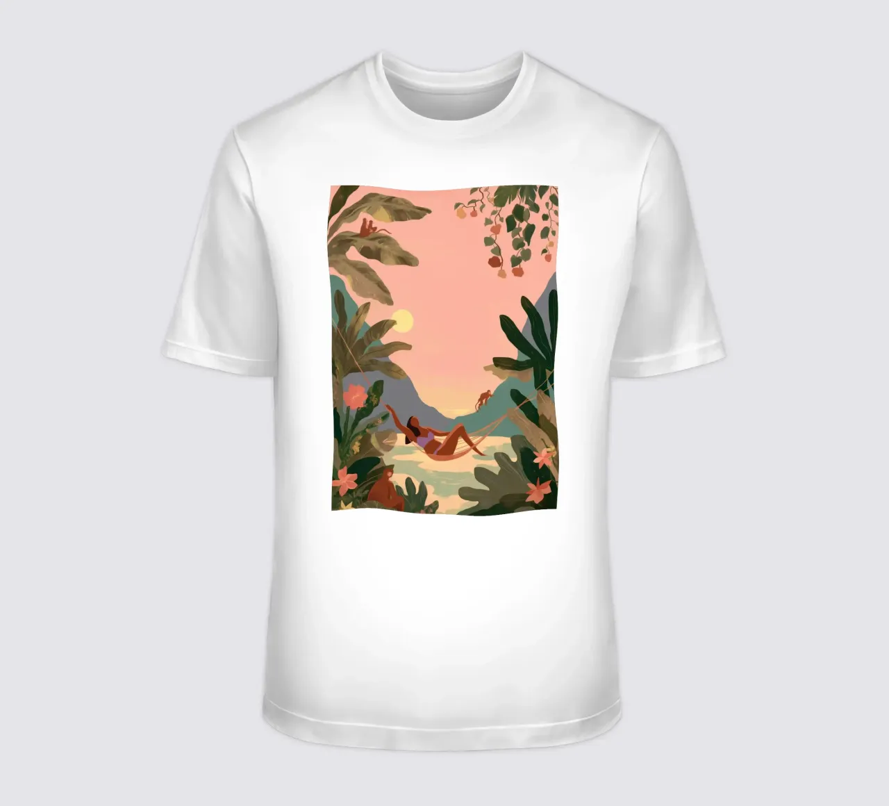 Hammock in Paradise t-shirt da Clara August