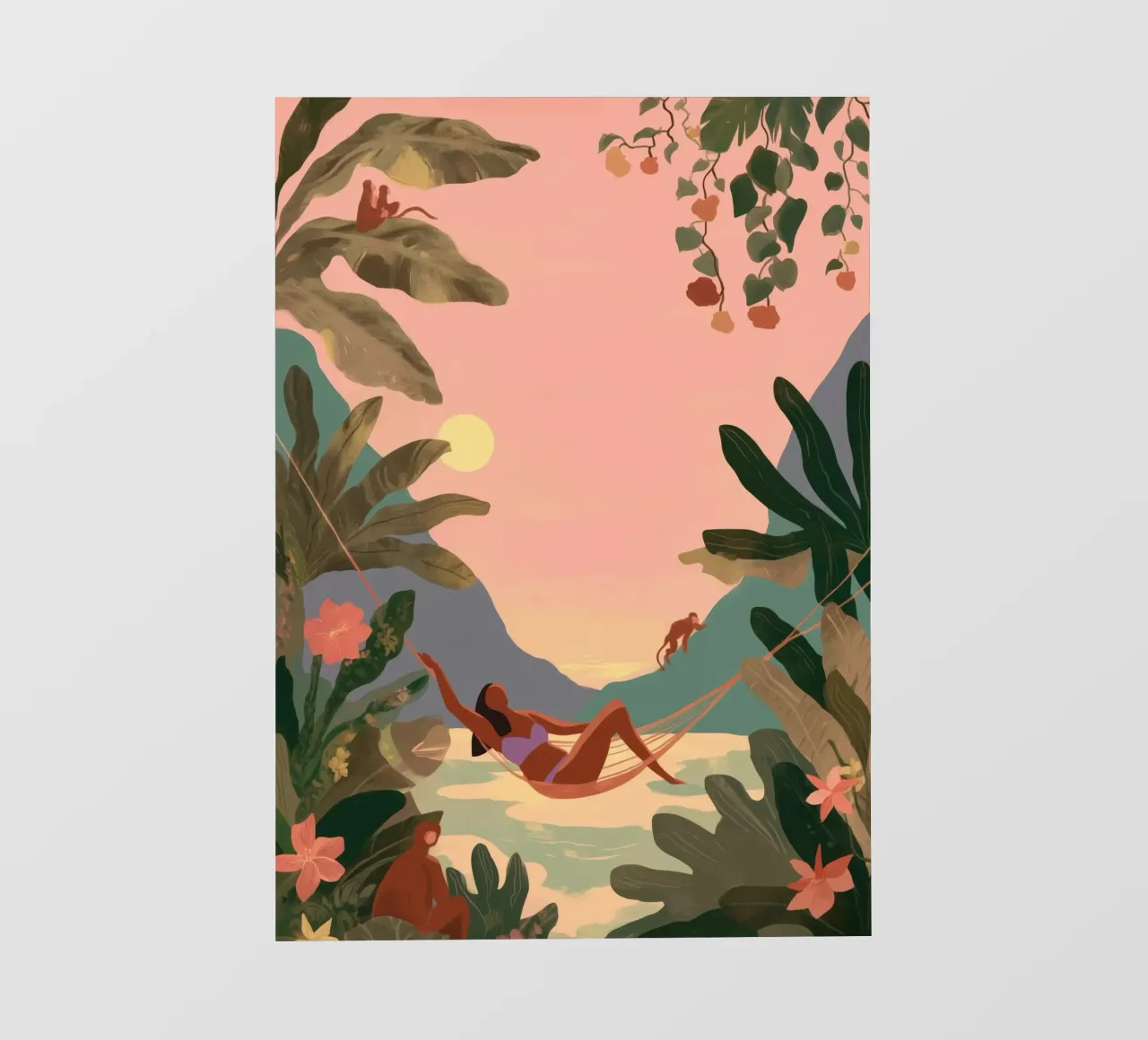 Hammock in Paradise telo in pvc da Clara August