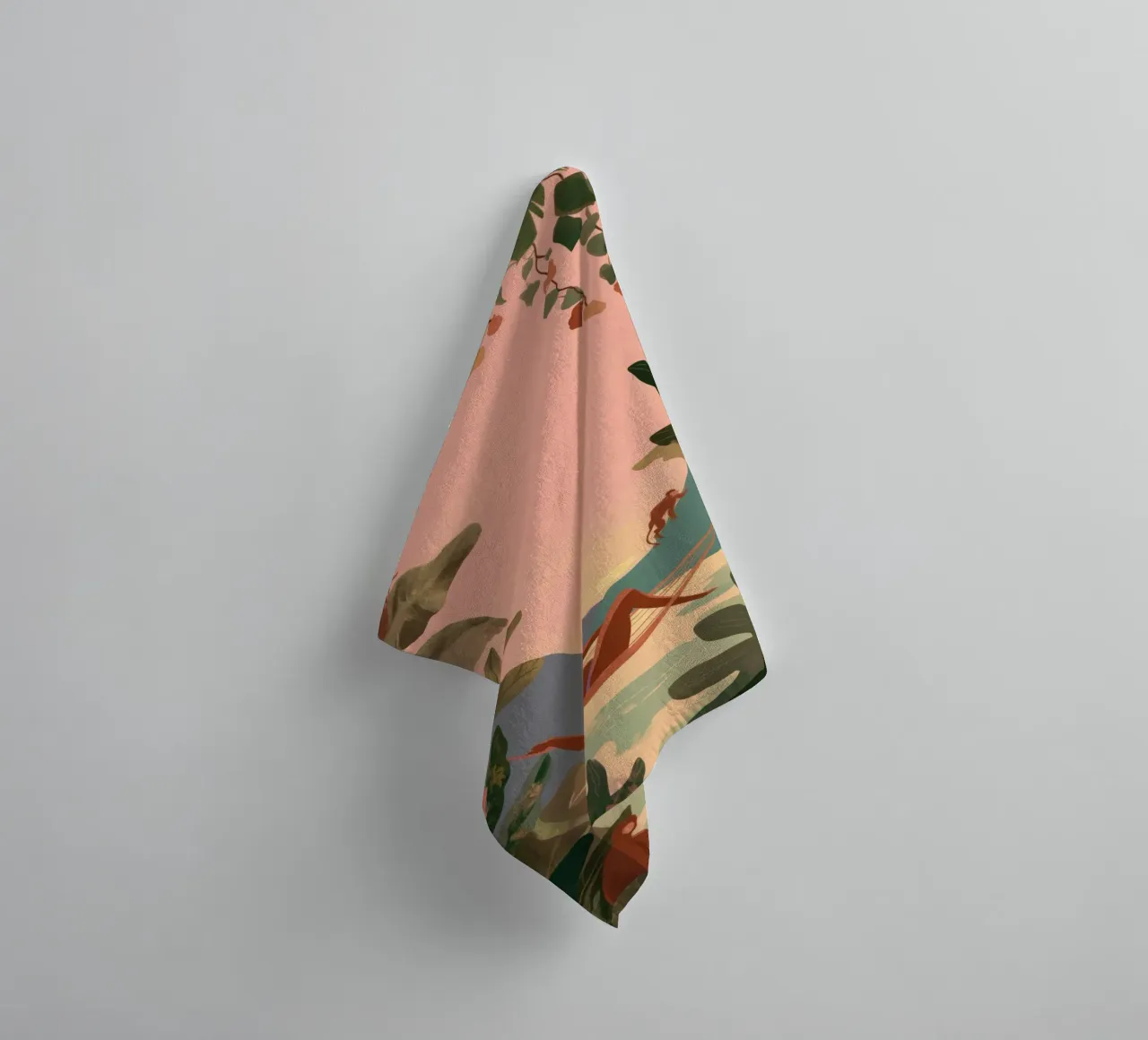 Hammock in Paradise Handtuch von Clara August