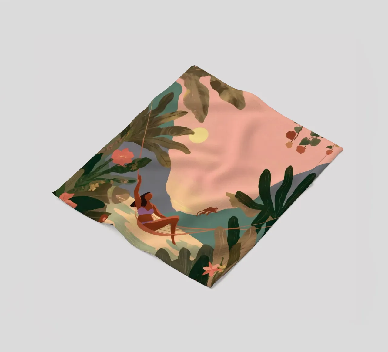 Hammock in Paradise coperta in pile da Clara August