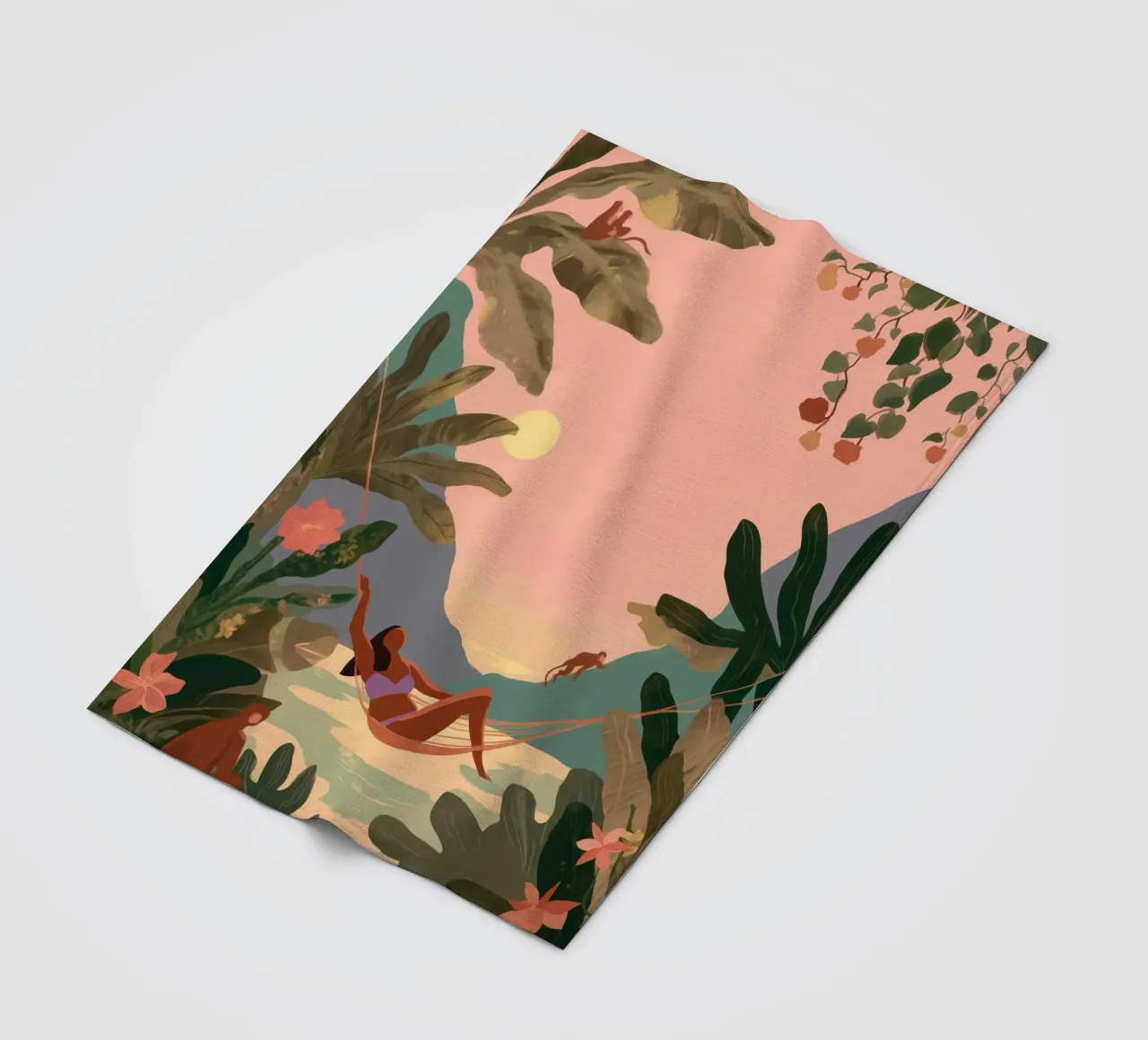 Hammock in Paradise coperta in pile da Clara August