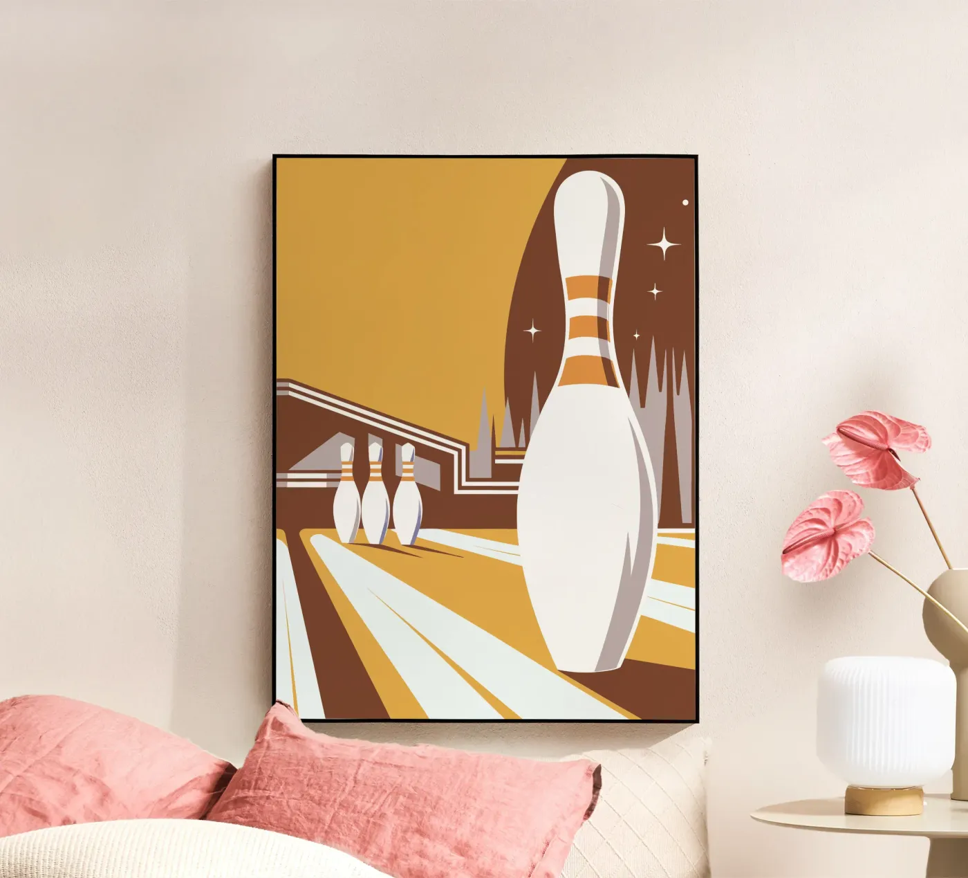 Giocare a bowling plexiglass da STORE PRESENCE