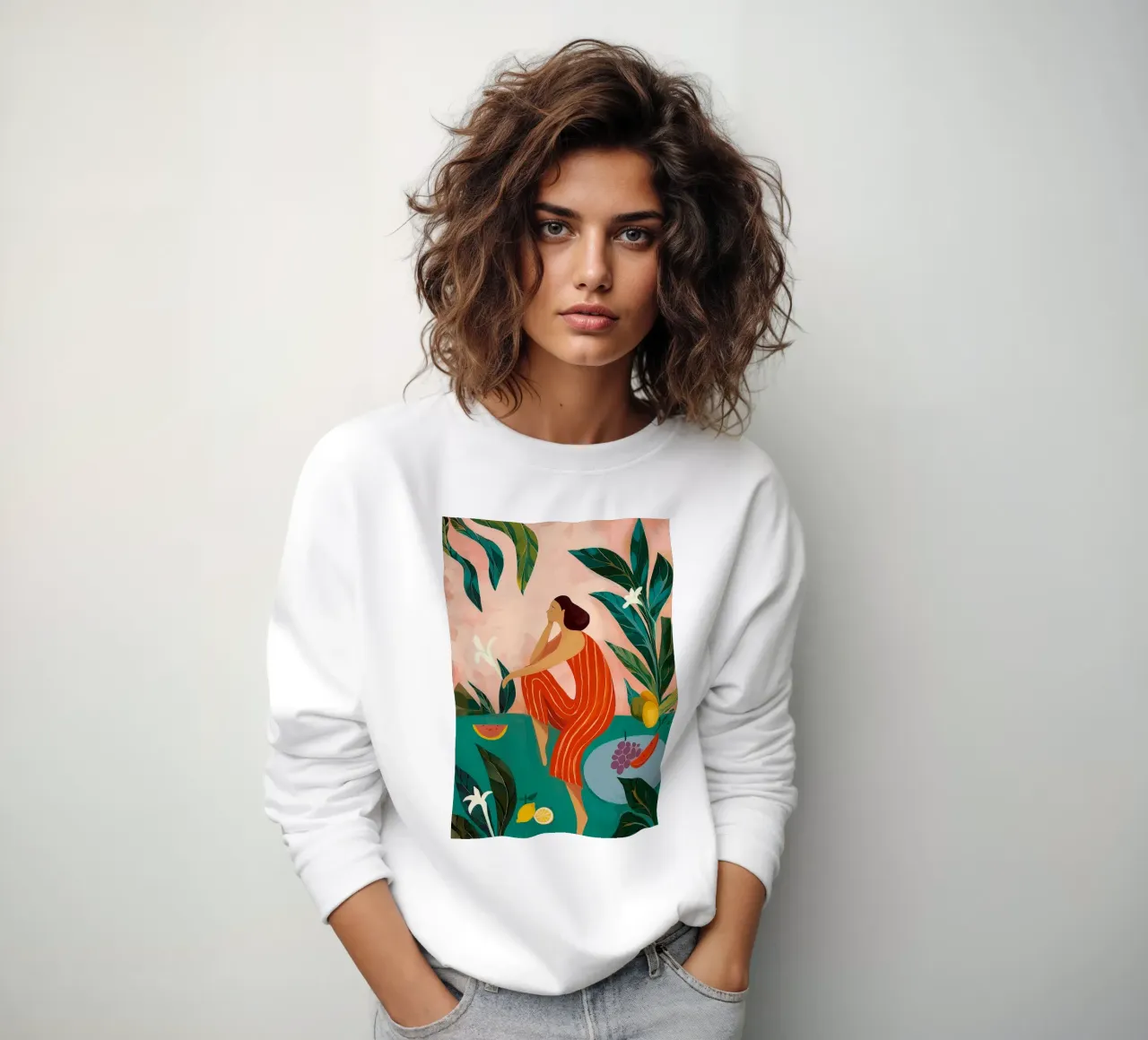 Botanical Daydream felpa da Clara August