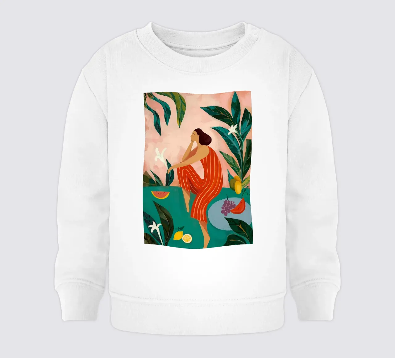 Botanical Daydream felpa neonato da Clara August