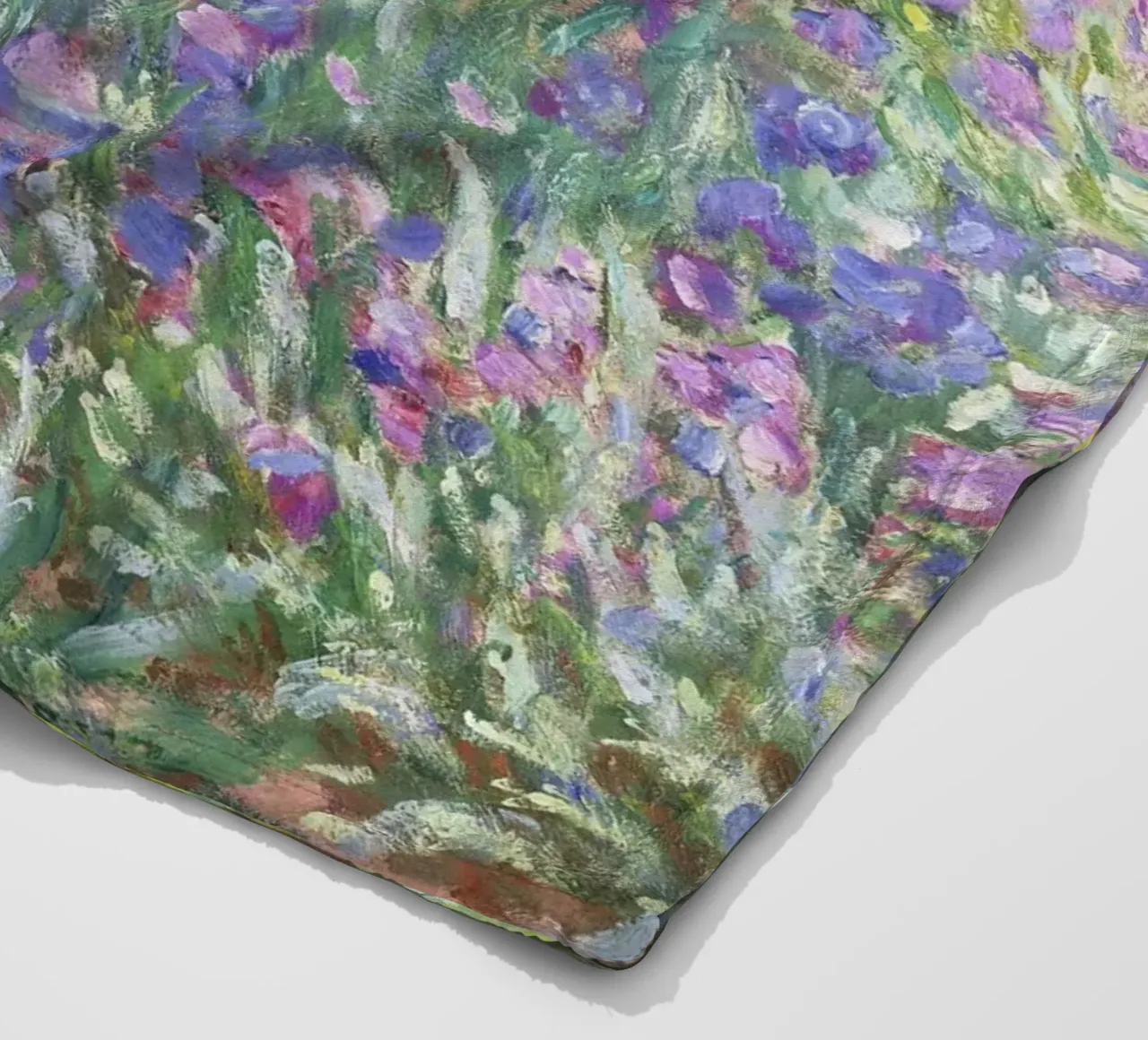 Il giardino dell'artista a Giverny (1900) di Claude Monet coperta in pile da Art History