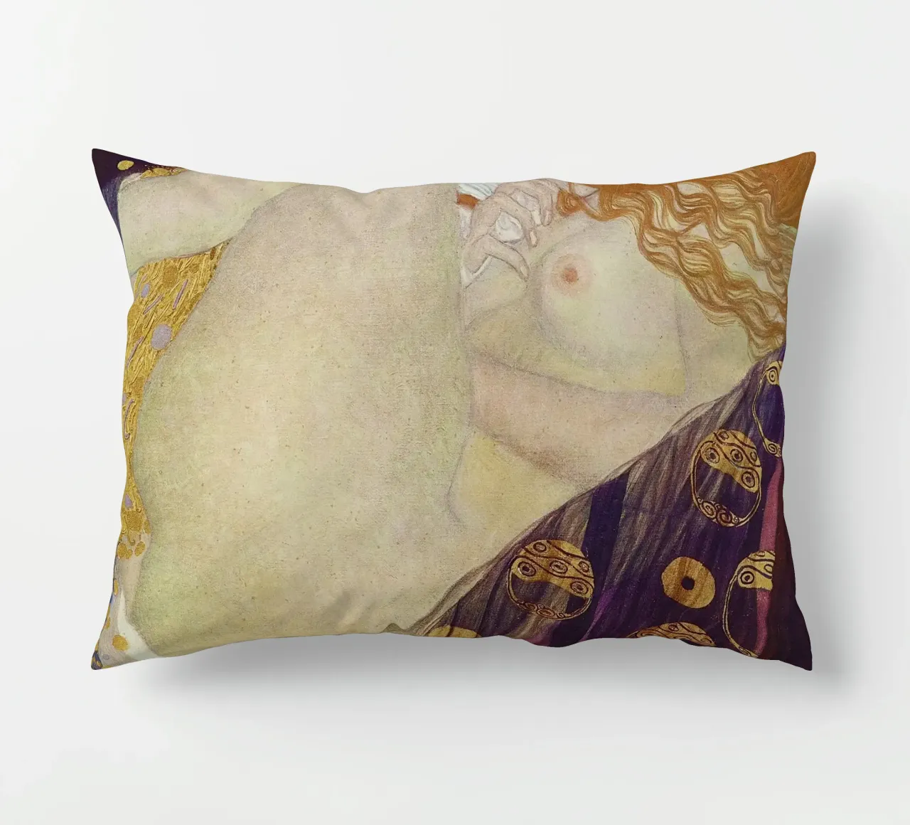 Danaë (1907-08) di Gustav Klimt cuscino da Gustav Klimt ART Prints