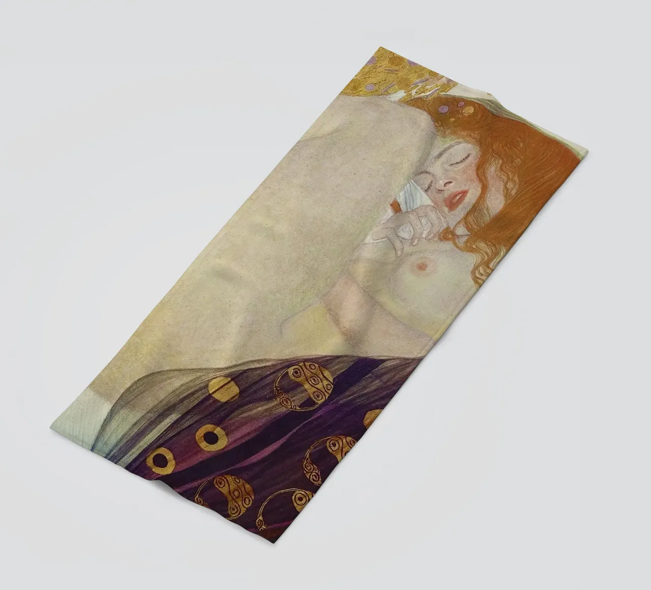 Danaë (1907-08) di Gustav Klimt telo mare da Gustav Klimt ART Prints