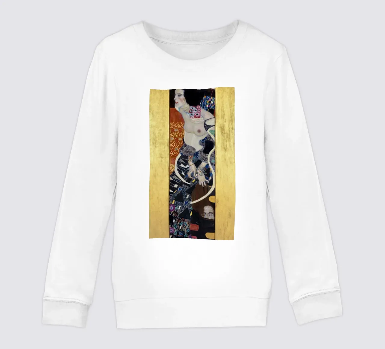 Giuditta II (Salomè) (1909) di Gustav Klimt felpa bambino da Gustav Klimt ART Prints