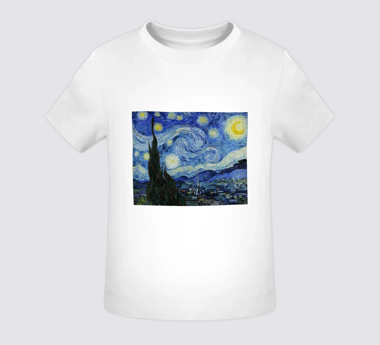 Notte stellata di Vincent van Gogh maglietta neonato da Van Gogh Prints