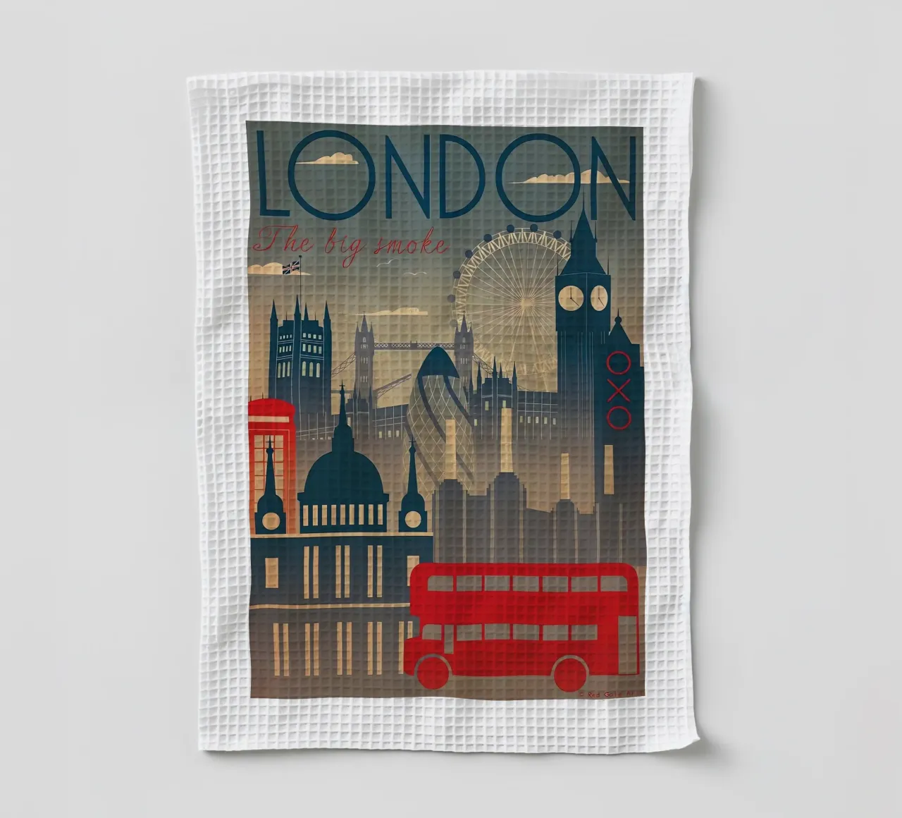 London canovaccio da cucina da Verna