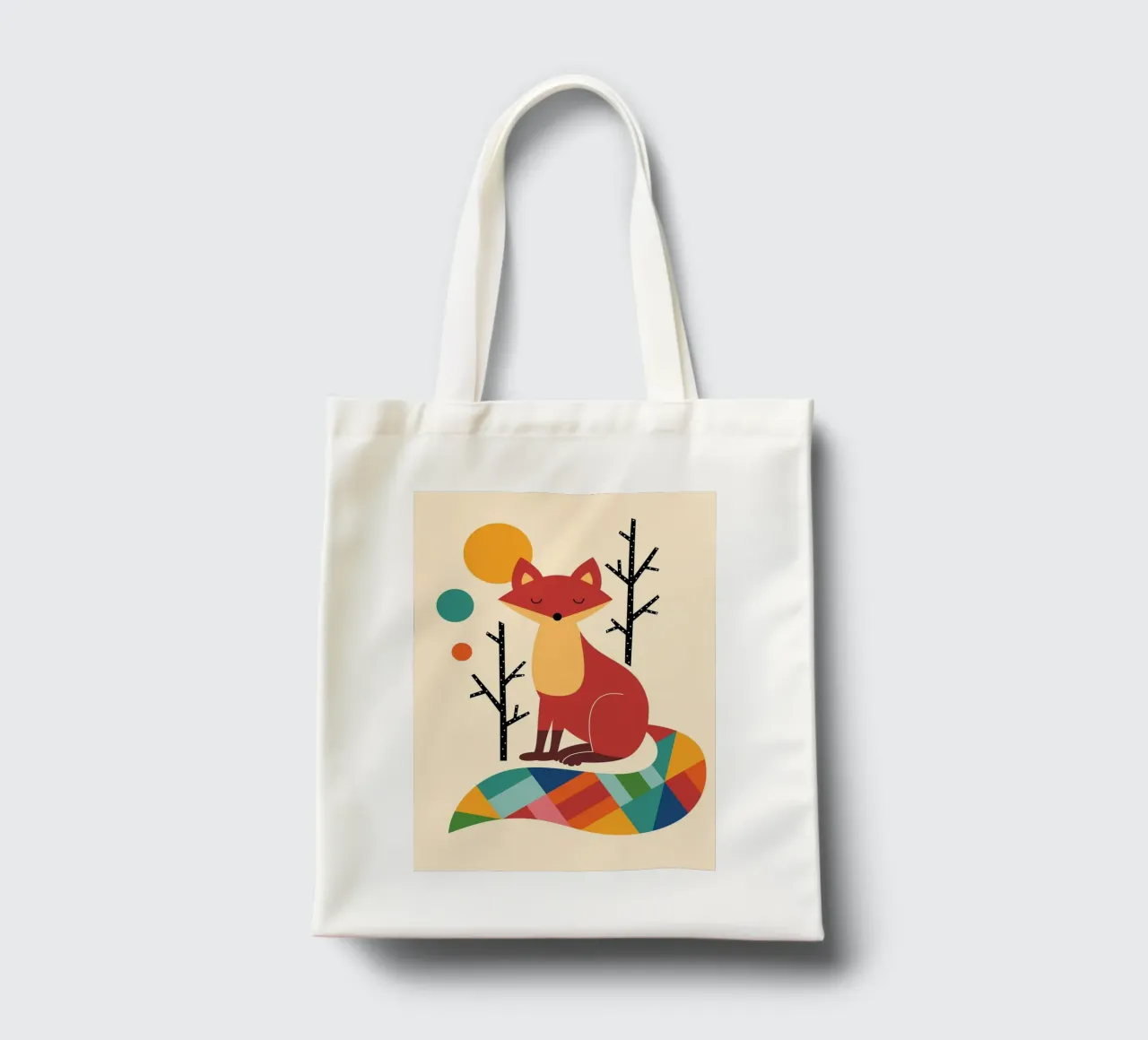 simpatica volpe borsa in juta da frea shop
