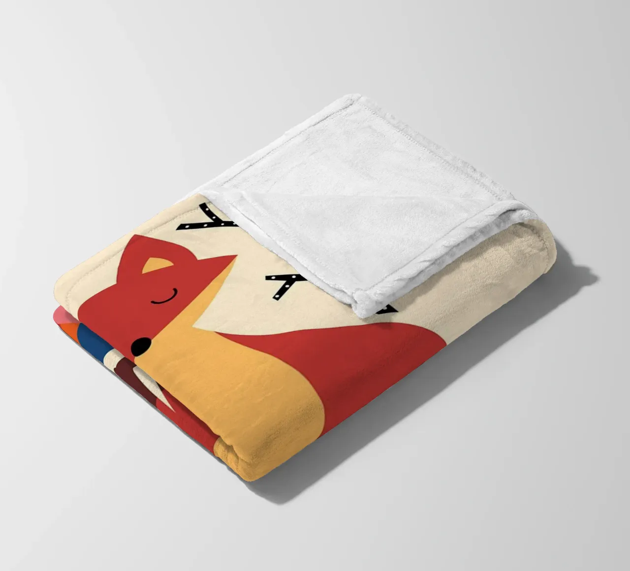 simpatica volpe coperta in pile da frea shop