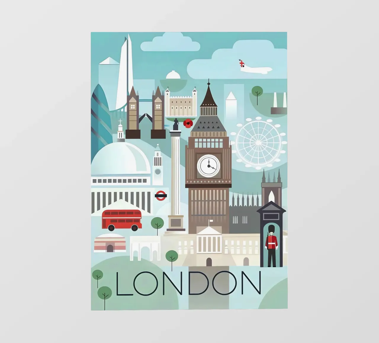 Città di Londra telo in pvc da Verna