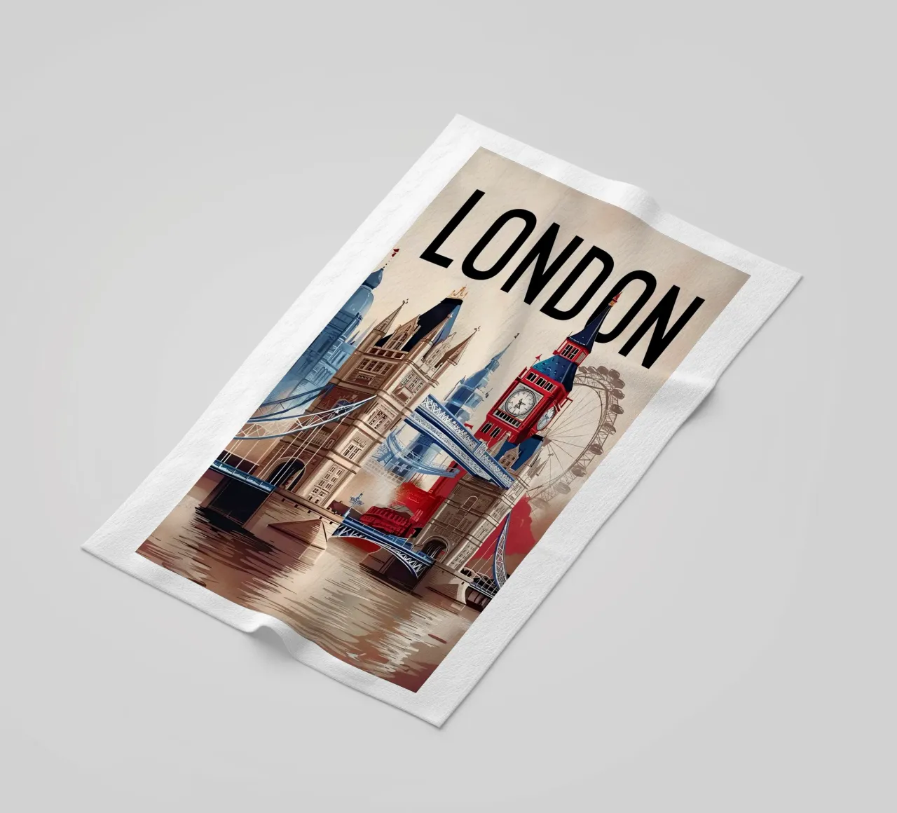 Attrazioni di Londra telo mare da Verna