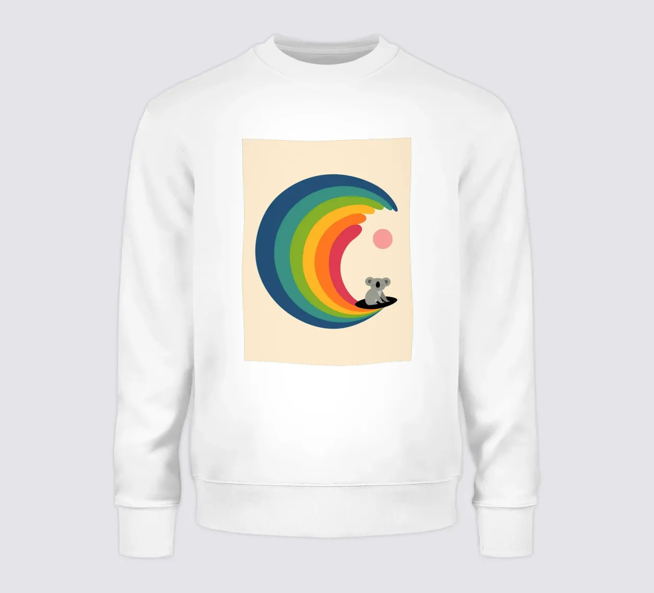 koala sulla luna crescente felpa da frea shop