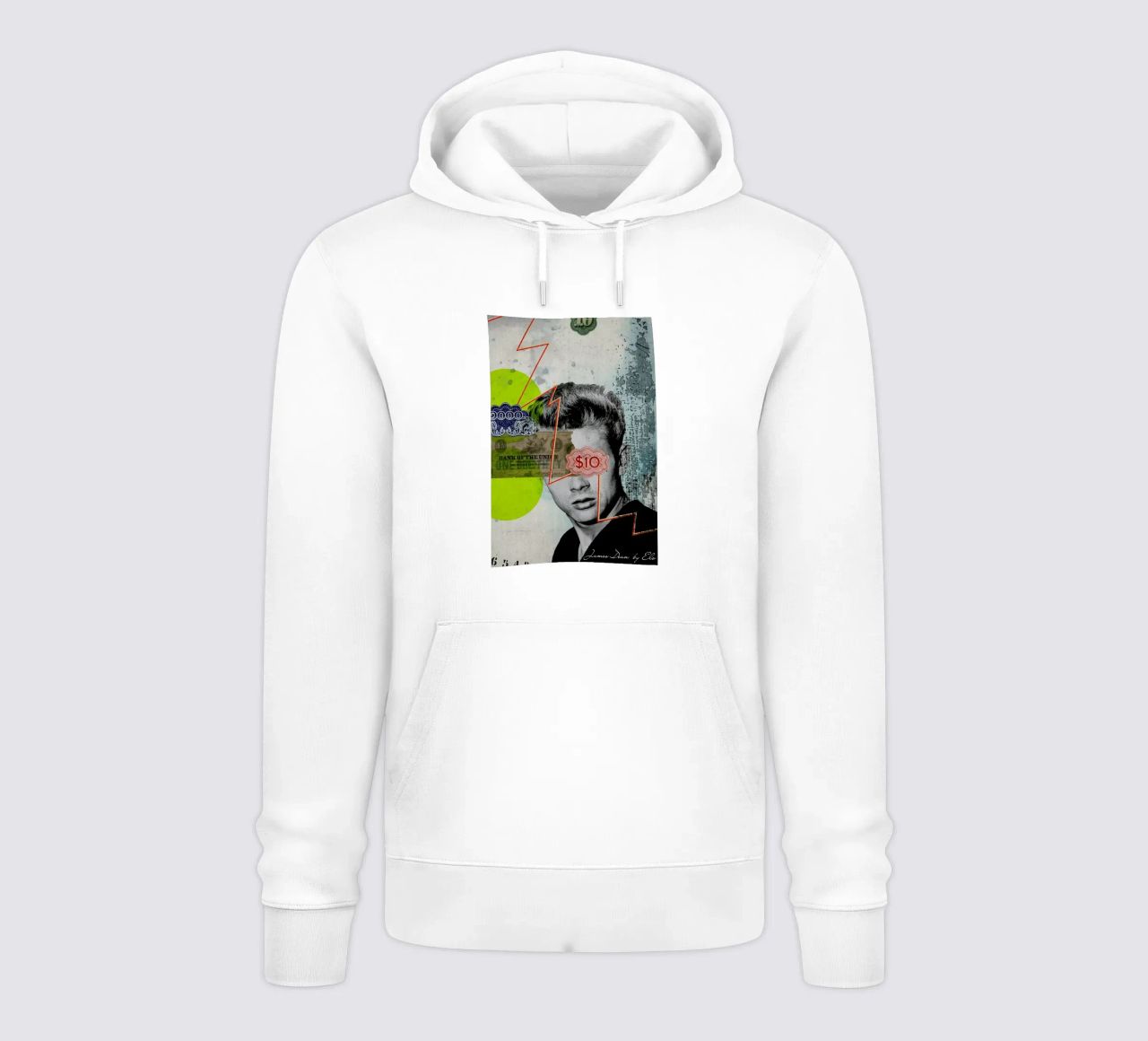 Public Figures: James Dean felpa con cappuccio da Elo Marc