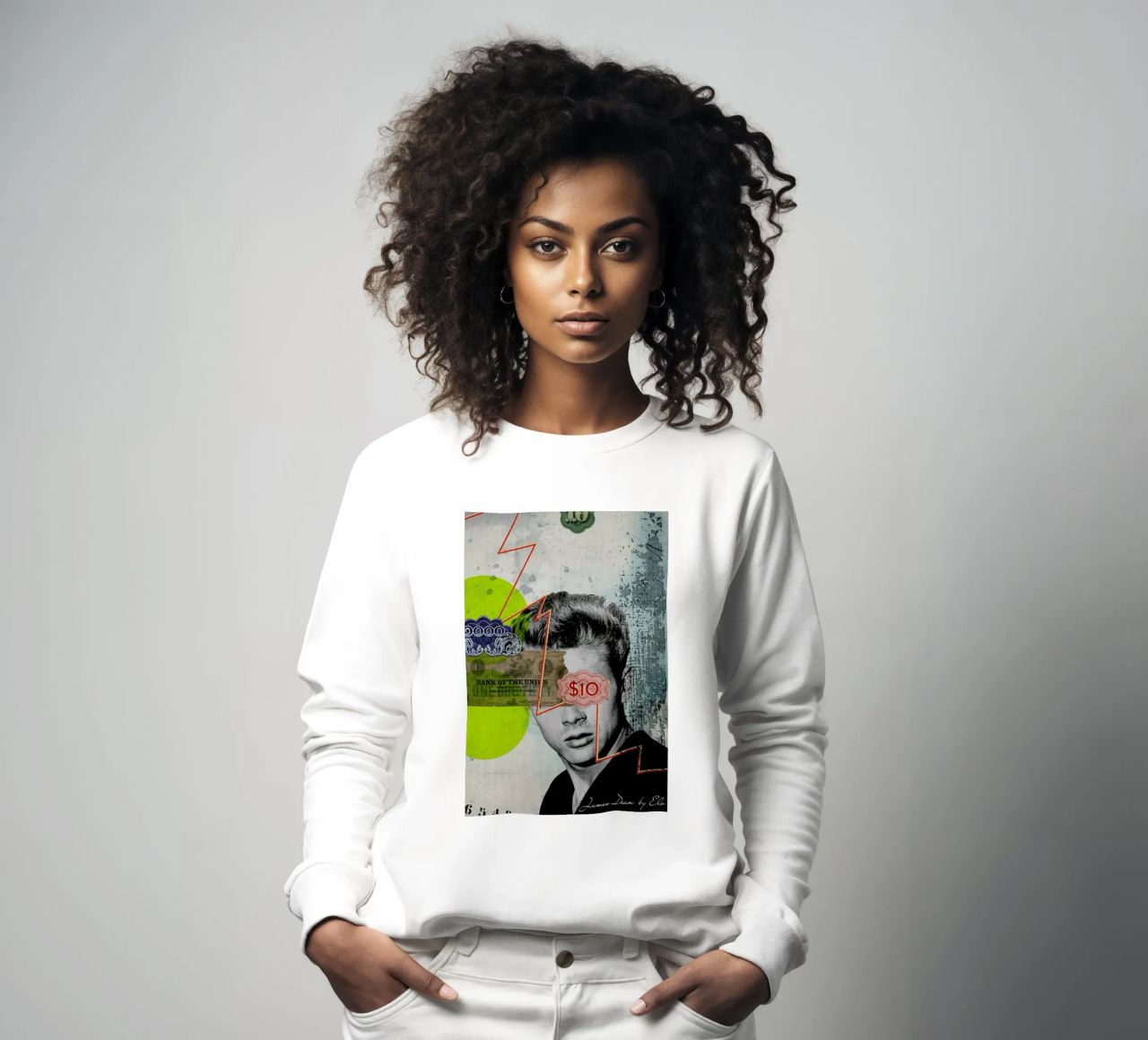 Public Figures: James Dean sweat de Elo Marc