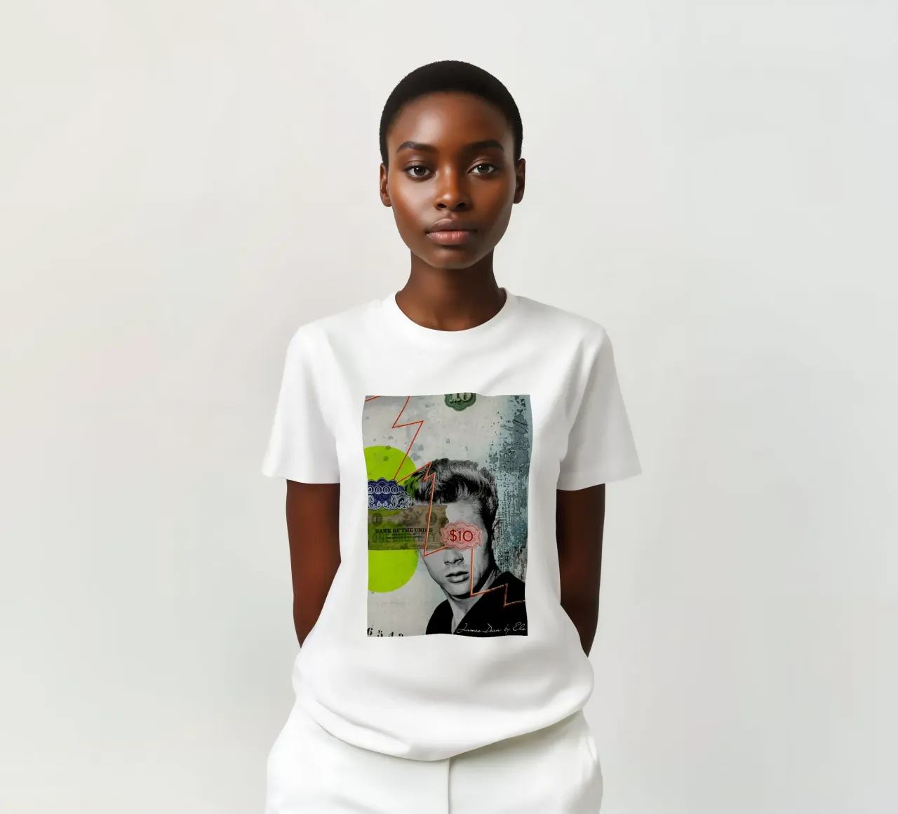 Public Figures: James Dean t-shirt da Elo Marc
