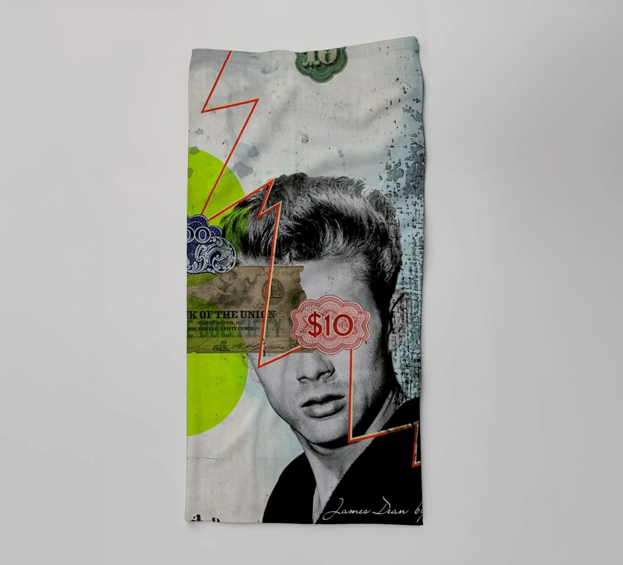 Public Figures: James Dean serviette de bain de Elo Marc