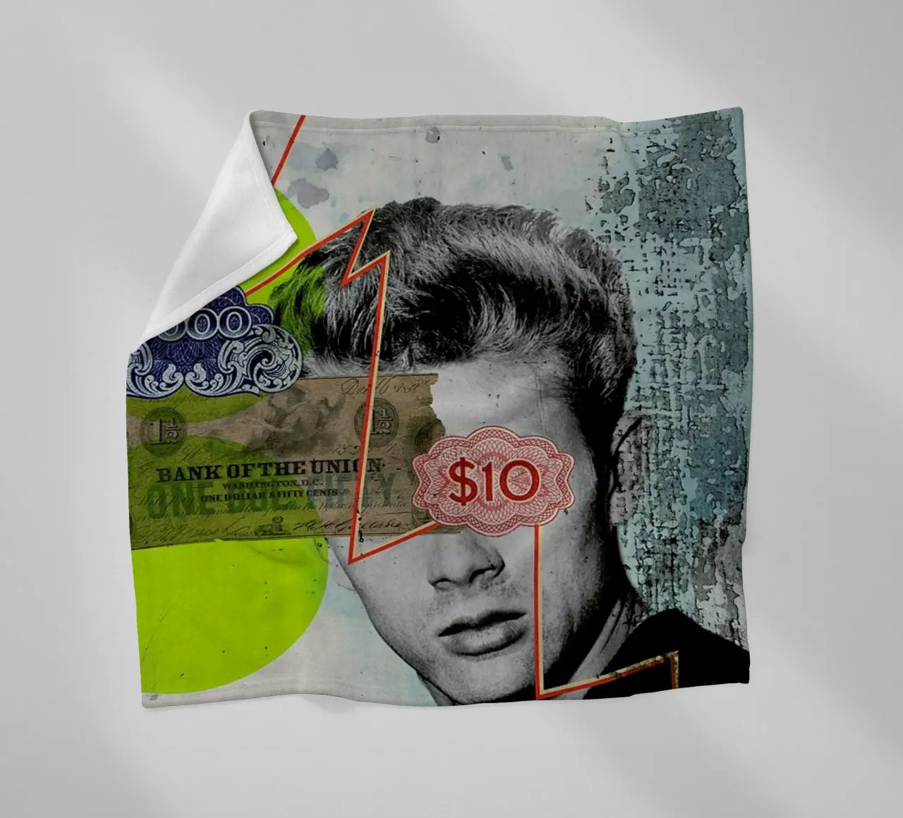 Public Figures: James Dean coperta in pile da Elo Marc
