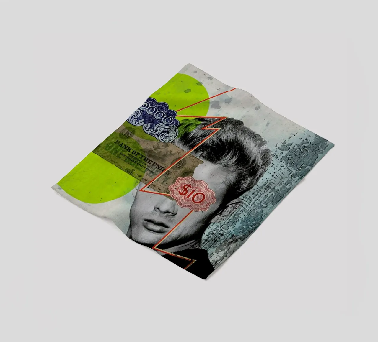 Public Figures: James Dean coperta in pile da Elo Marc