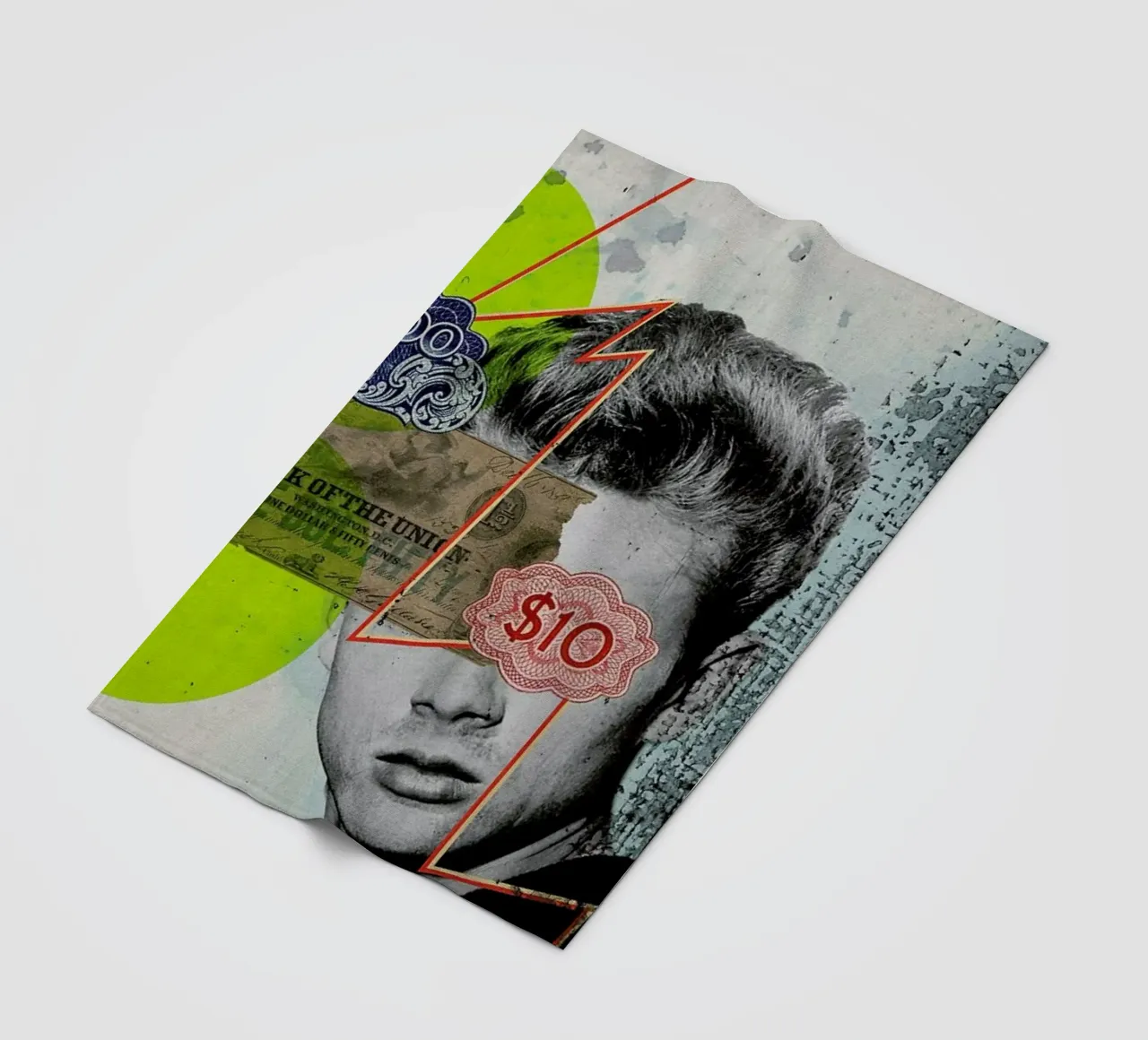 Public Figures: James Dean coperta in pile da Elo Marc