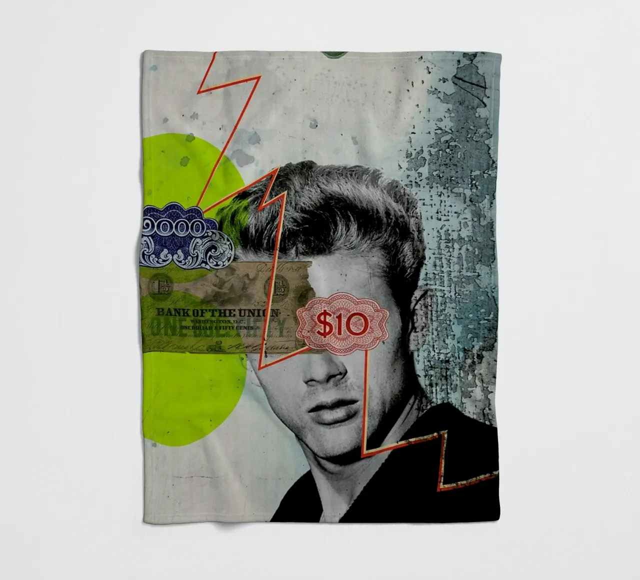 Public Figures: James Dean coperta in pile da Elo Marc