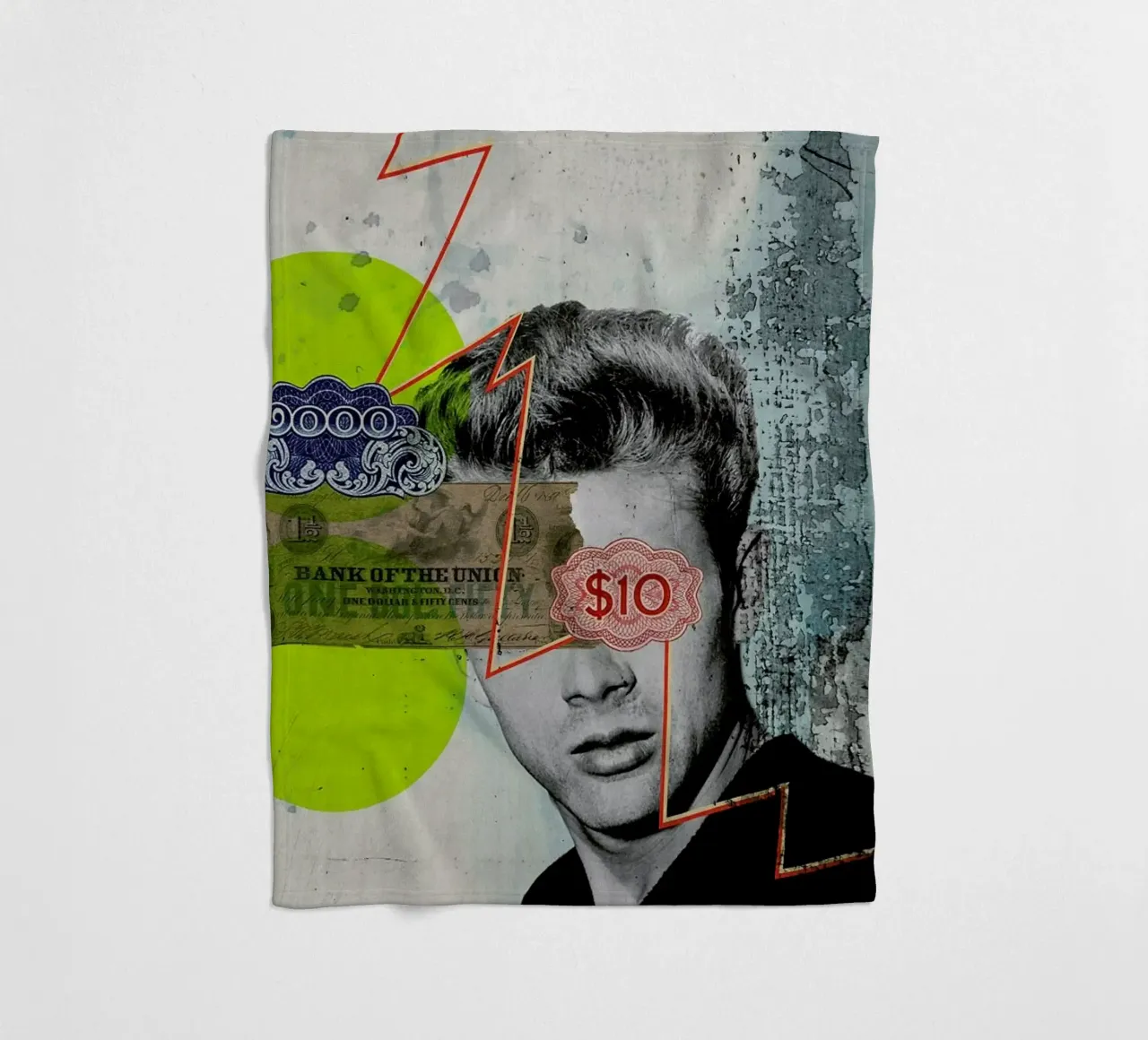 Public Figures: James Dean coperta in pile da Elo Marc