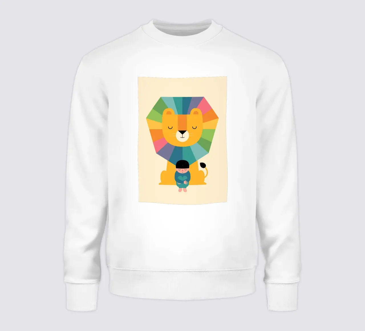 fare amicizia con i leoni felpa da frea shop