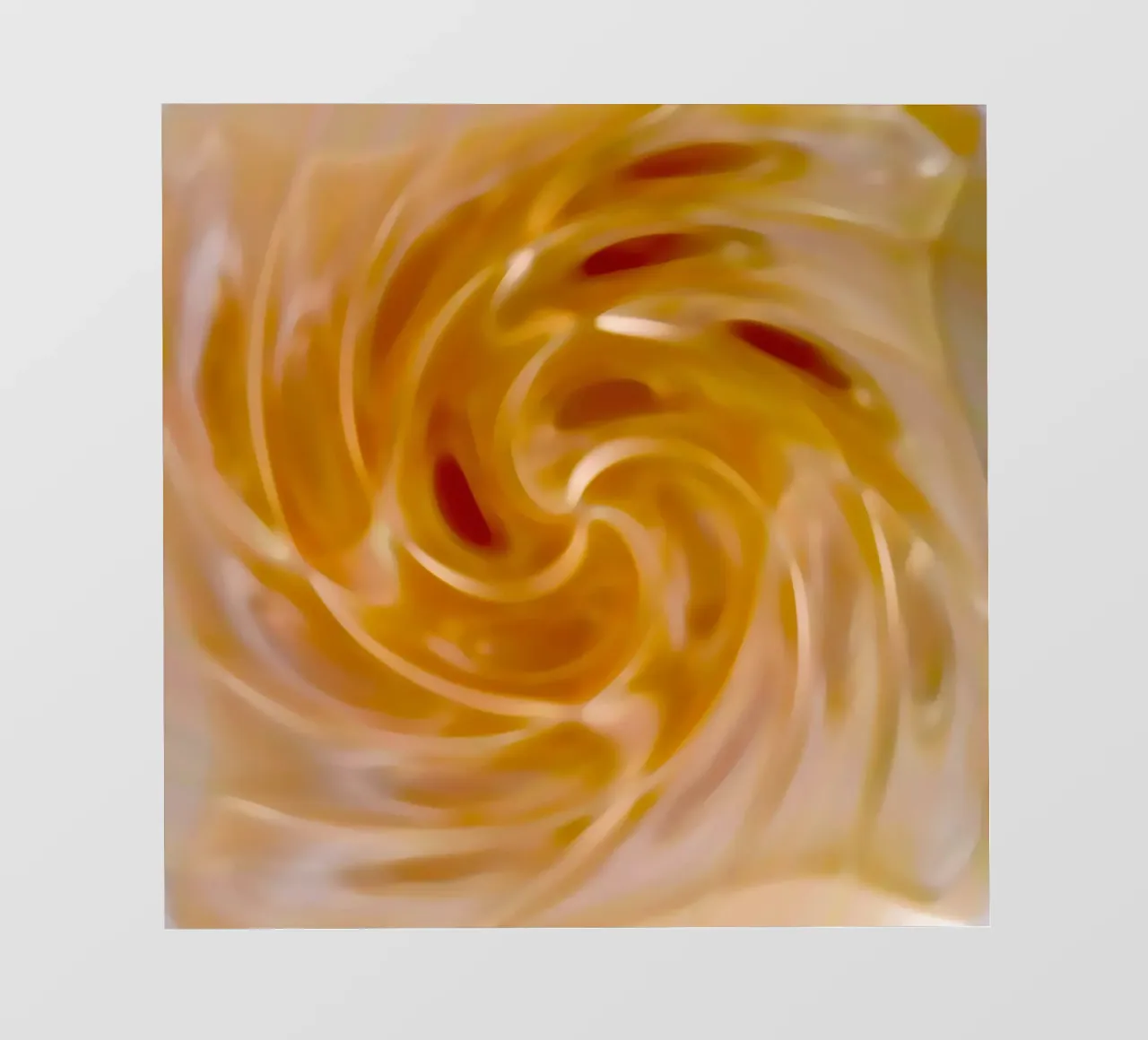 Blurred spiral in caramel colours photo wallpaper by Gürsel Yesil Digital Art