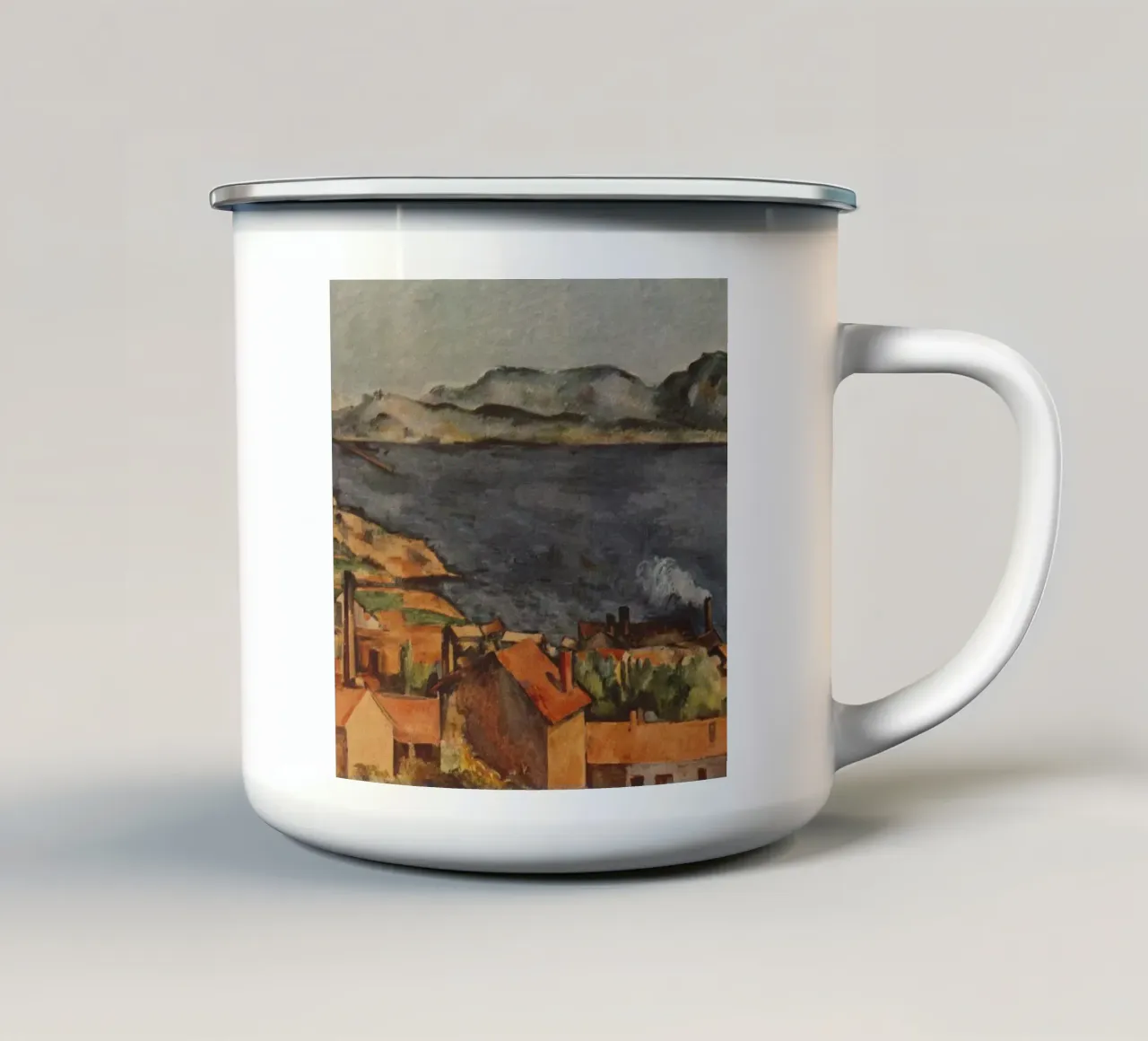 campagna sul lago tazza in smalto da rewin shop