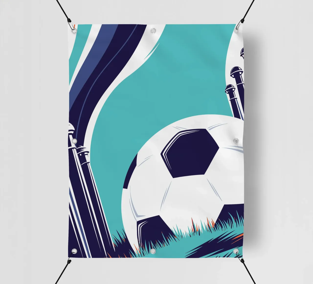 Calcio sull'erba telo in pvc da STORE PRESENCE