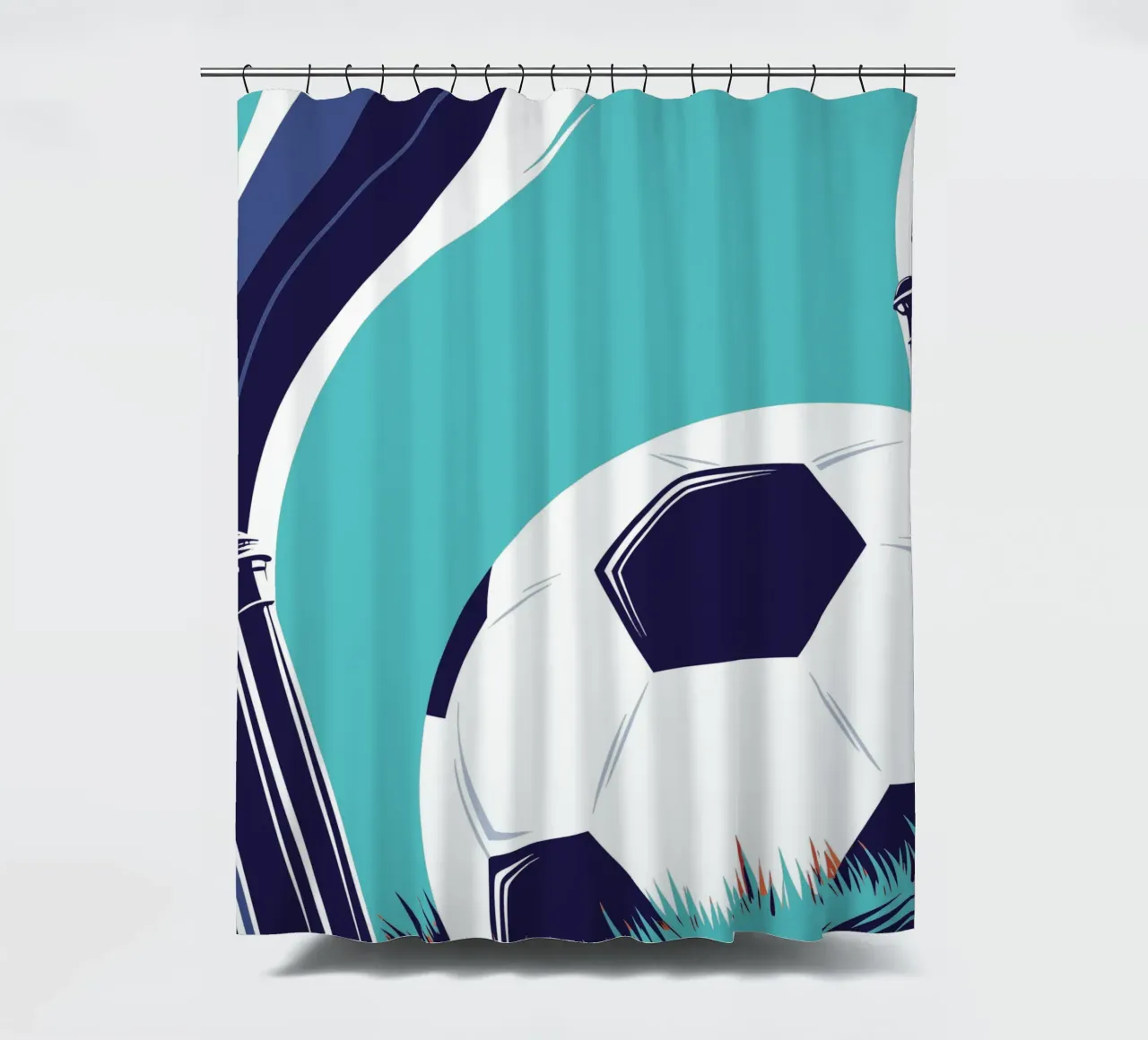 Calcio sull'erba tenda da doccia da STORE PRESENCE