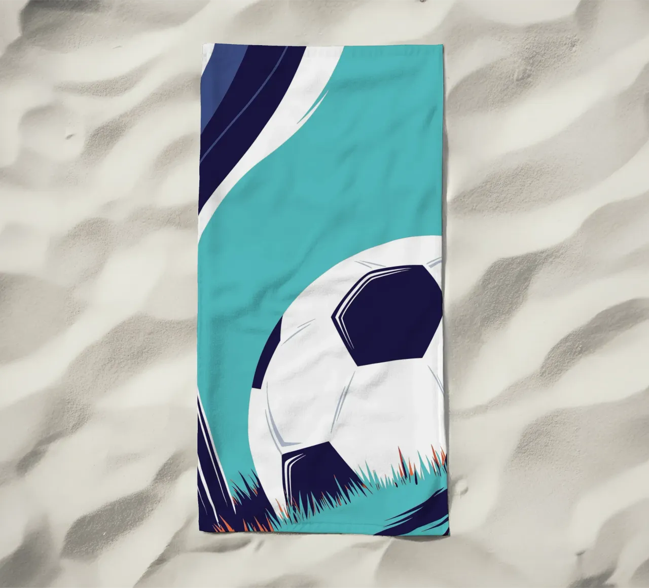 Calcio sull'erba telo mare da STORE PRESENCE