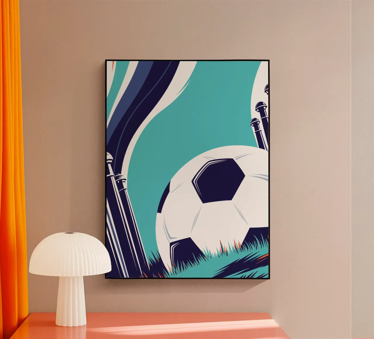 Calcio sull'erba plexiglass da STORE PRESENCE