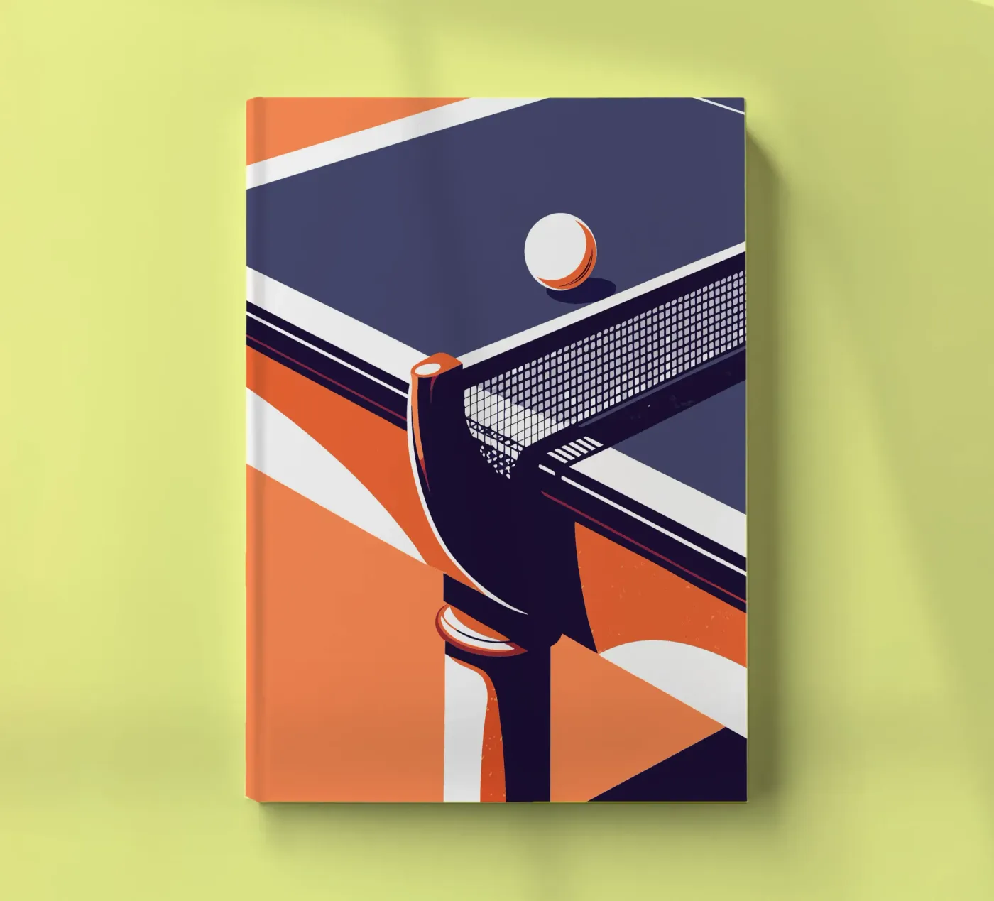 Table Tennis notebook by STORE PRESENCE